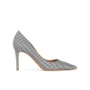 Aqua Zapatos de salón con estampado a cuadros y tacón alto