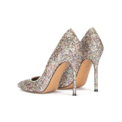 Kameron Zapatos de salón con tacón alto en glitter multicolor
